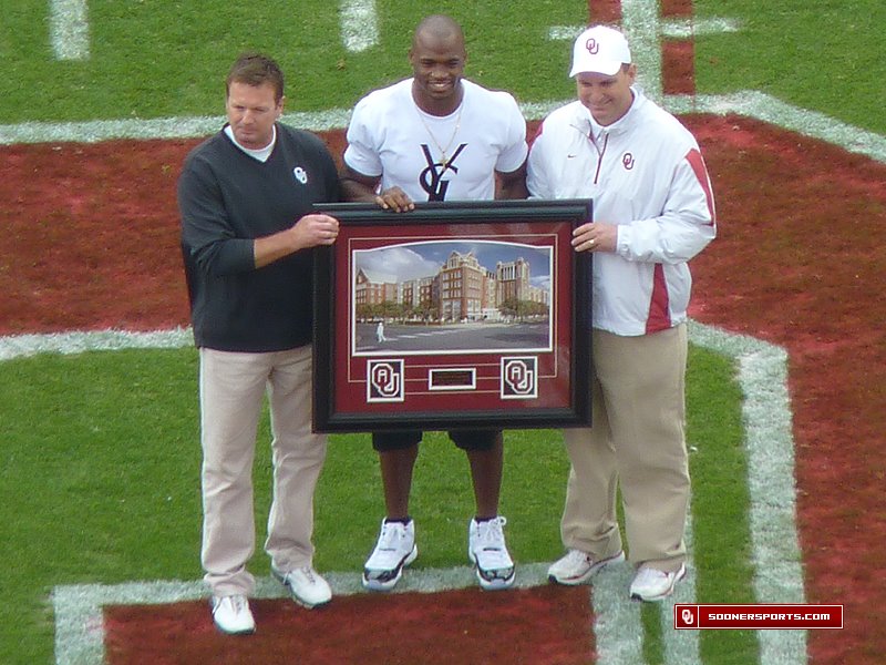 Adrian Peterson OU spring game 2012